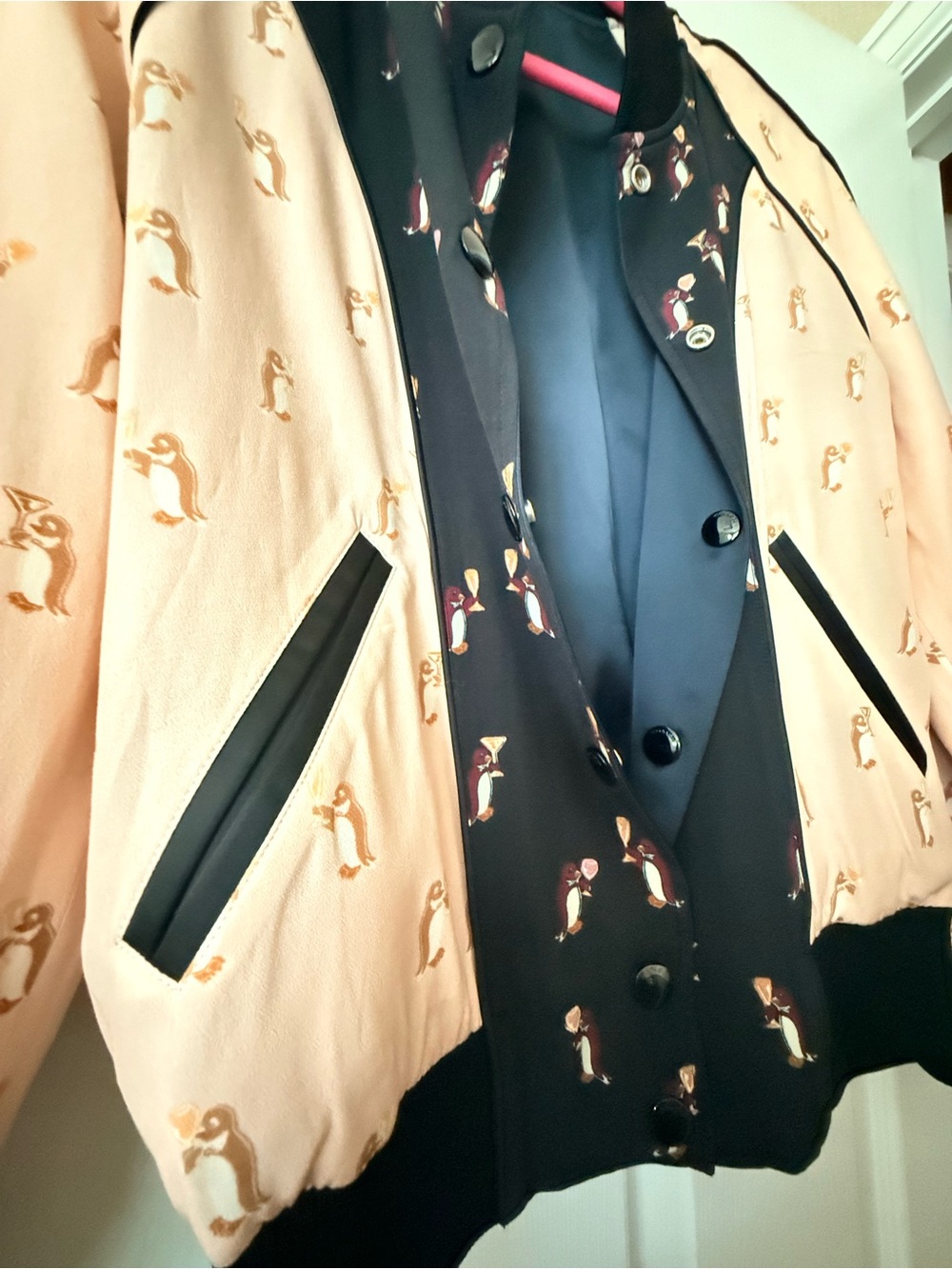 Coach reversible letter jacket - Picture 2 of 5